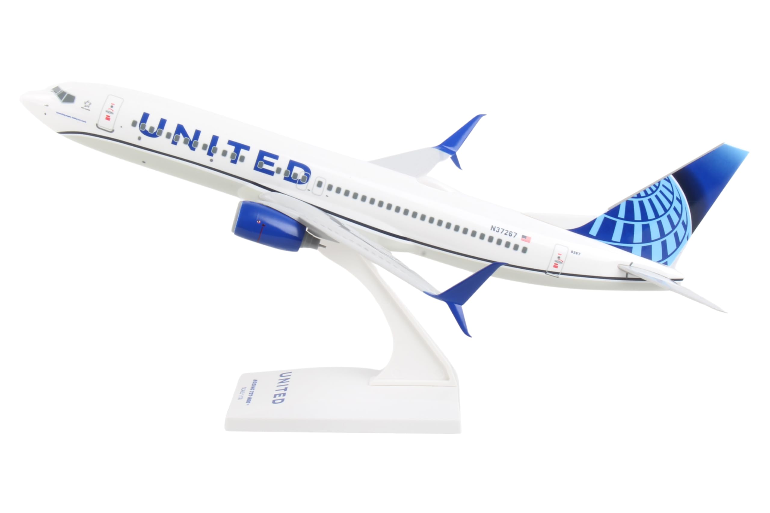 Amazon.com: Daron SkyMarks United 737-800 2019 New Livery 1/130